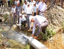 Denizli'de İnceler Beldesinin Sulama Problemi Çözülüyor