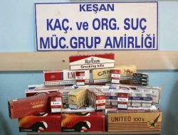 Keşan'da Kaçak Sigara Operasyonu