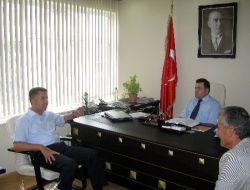 Ak Partililerden Terme Kaymakamı'na 'hoş Geldin' Ziyareti