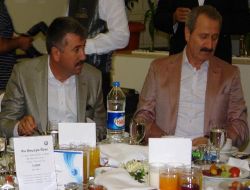 Bakan Çağlayan Akyurt'ta İşadamlarıyla İftar Yaptı