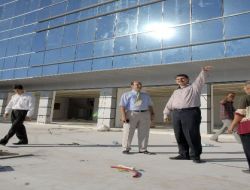 Merzifon Belediye Başkanı Aydınlı, Kaymakam Geyim'e Altyapı Çalışmalarını Anlattı