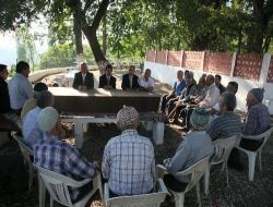 Vali Harput'tan Köylülere Su Ve Fidan Desteği