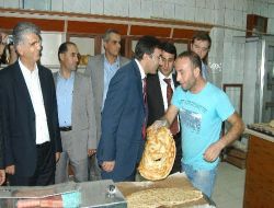Tunceli'de Bakan Cevdet Yılmaz'a Sıcak Karşılama