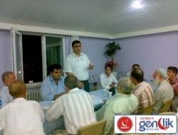 Sadet Partisi Samsun İl Teşkilatı İftarda Bir Araya Geldi