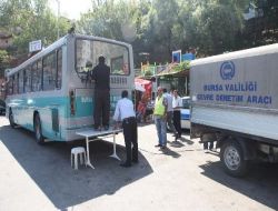 Hava Kirliliğine Sebep Olan Toplu Taşıma Araçları Denetleniyor