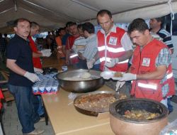 Rize'deki Afet Bölgesinde Buruk İftar