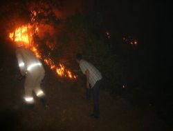 Teröristlerin Kaçmak İçn Çıkarttığı Yangında İl Jandarma Komutanı Mahsur Kaldı