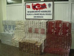Nevşehir'de 12 Bin 965 Paket Kaçak Sigara Yakalandı!