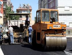 Burdur'da Doğalgaz İşi Biten Yollar Yenileniyor