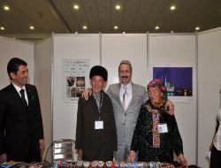 Çağlayan, Aşkabat'ta 2. Türk İhraç Ürünleri Fuarını Açtı