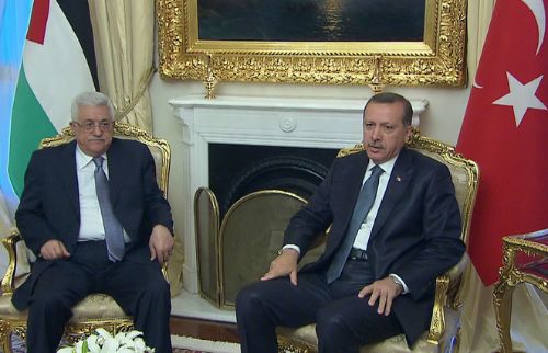 Başbakan Erdoğan, Filistin Devlet Başkanı Abbas ile görüştü!