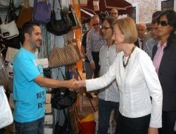 Bakan Kavaf, Bodrum Esnafından Referandumda Destek İstedi!.