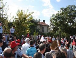 Erzurum'da Mhp Mitingi Sonrası Gerginlik