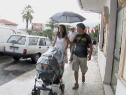 Kuşadası Sonbahara Yağmurla Merhaba Dedi