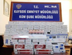 Kayseri'de Kaçak Sigara Operasyonu