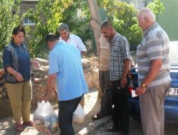 Tümçader Kimsesizlere Yardım Dağıttı