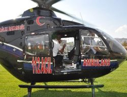 Kalp Yetmezliği Çeken Bebek Hava Ambulansıyla Hastaneye Sevkedildi