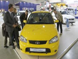 Putin'in Kullandığı Lada-Kalina Otomobil Fuarının Gözdesi Oldu!