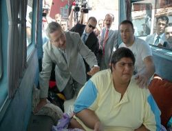 350 Kiloluk Muhammet Zayflamak İçin Ankara'ya Gitti