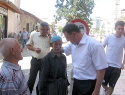 Antakya Belediye Başkanı Savaş, Esnafa Hizmetlerini Anlattı