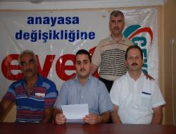 Ceyhan'da 15 Sivil Toplum Kuruluşu Referandumda Evet Oyu Kullanacak