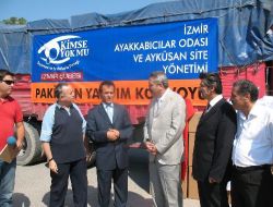 İzmirli Ayakkabıcılar Pakistan'a 8 Bin Çift Ayakkabı Yolladı