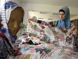 Bursalı Firmadan Serinleten Eşarp