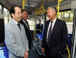 Çin, Kırgızistan'a 183 Yolcu Otobüsü Hibe Etti!.