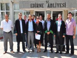 'hayır' Diyen Edirne Barosu Başkanı Sezer'e Avukatlardan Tepki