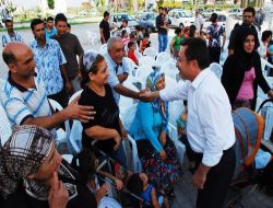 Başkan Öztürk'ten, Zincirlibağlar Toki'de Vatandaşlarla Bayramlaştı