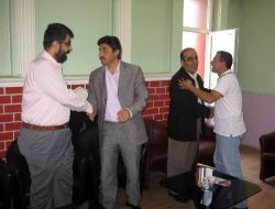 Gazeteciler Bayramlaştı!