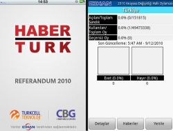 Cihan'ın Referandum Sonuçları Iphone'dan Da İzlenecek