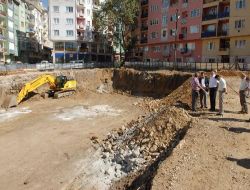 İntizam'da 200 Araçlık Otopark İnşaatı Başladı