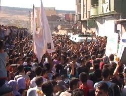 Cizre'de Pkk'lı'nın Cenazesine Katılan Grup, Polise Saldırdı!