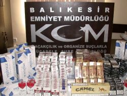 Balıkesir'de 438 Paket Kaçak Sigara Ele Geçirildi!