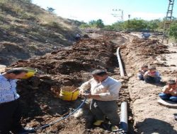 Bitlis'te İçme Suyu Hattı Çalışması Tamamlandı