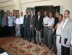 Erzincan Belediyesi'nden Emekli Personele Plaket