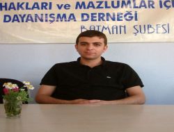 Mazlum Der Batman Şube Başkanı Murat Çiçek: Barış Çabaları Boşa Çıkarılmak İsteniyor