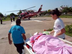 Kalbi 10 Dakika Duran İngiliz Bayan Hava Ambulansı İle Antalya'ya Nakledildi