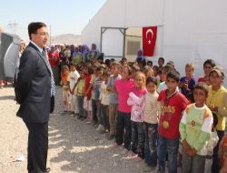 Çadır Okulda İlk Ders Zili Çaldı!