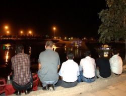 Su Hareketleri İle Oluşturulan Özel Perde Seyredenleri Hayran Bıraktı