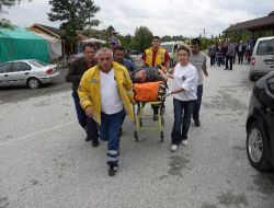 20 Bin Voltluk Akıma Kapılan Demiryolu İşçisi Ağır Yaralandı