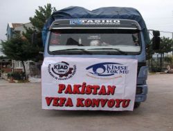 Kiad'ın Pakistan'a Yardım Konvoyu Yola Çıktı!