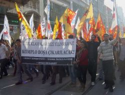 Sdp'liler Genel Başkan ve Üyelerinin Tutuklanmasını Protesto Etti!