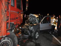Bolu'da Trafik Kazası: 1 Ölü!