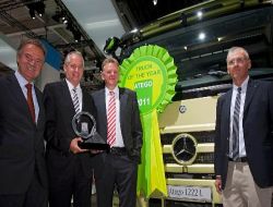 Atego, 2011 Yılının Kamyonu Seçildi