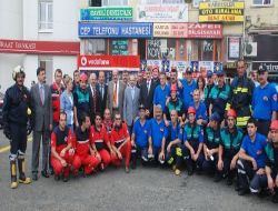 Rize İtfaiyesinin Kurtarma Tatbikatı İzleyenlerin Beğenisini Topladı