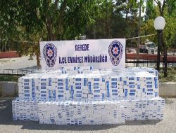Gerede'de Bandrolsüz Sigara Ele Geçirildi!