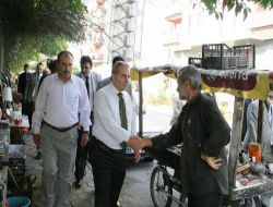 İlkadım Belediye Başkanı Demirtaş, Sorunları Vatandaşlarla Yerinde Tespit Ediyor