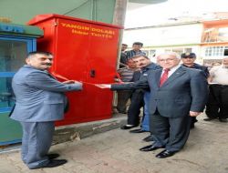 Kirazlı'ya Yangın Dolabı Kuruldu